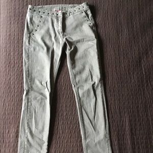 Alexander McQueen for Target grey studded jeans